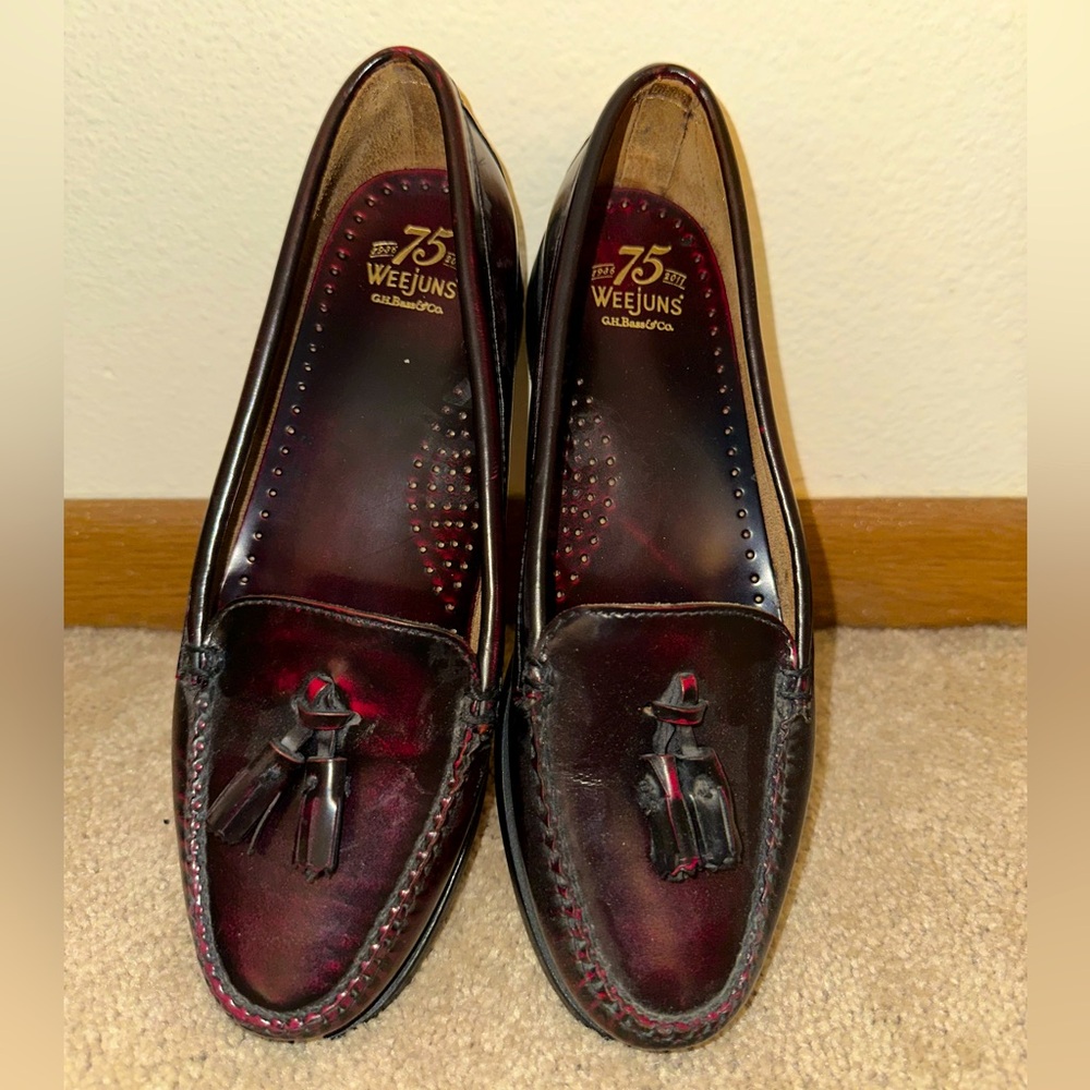 G.H. Bass Weejuns 75 Leather Loafer in “Wine”